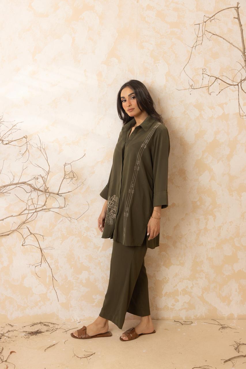 Olive Co-Ord set